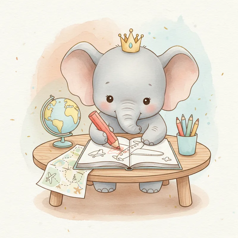Airplane Coloring: The Sneaky Way to Teach Geography