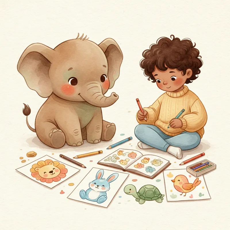 How Animal Coloring Pages Build Empathy in Kids (The Science Will Surprise You)