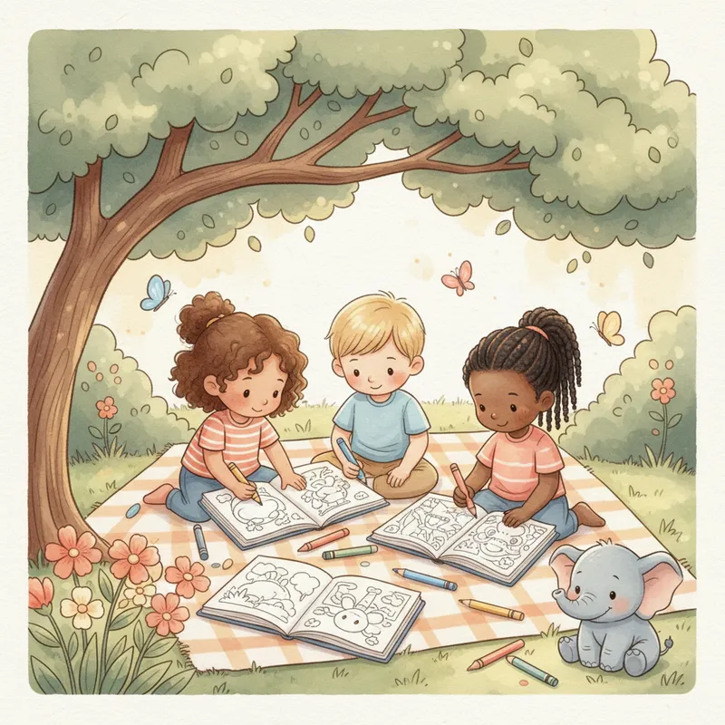 Why Coloring Is the Perfect Screen-Free Summer Activity