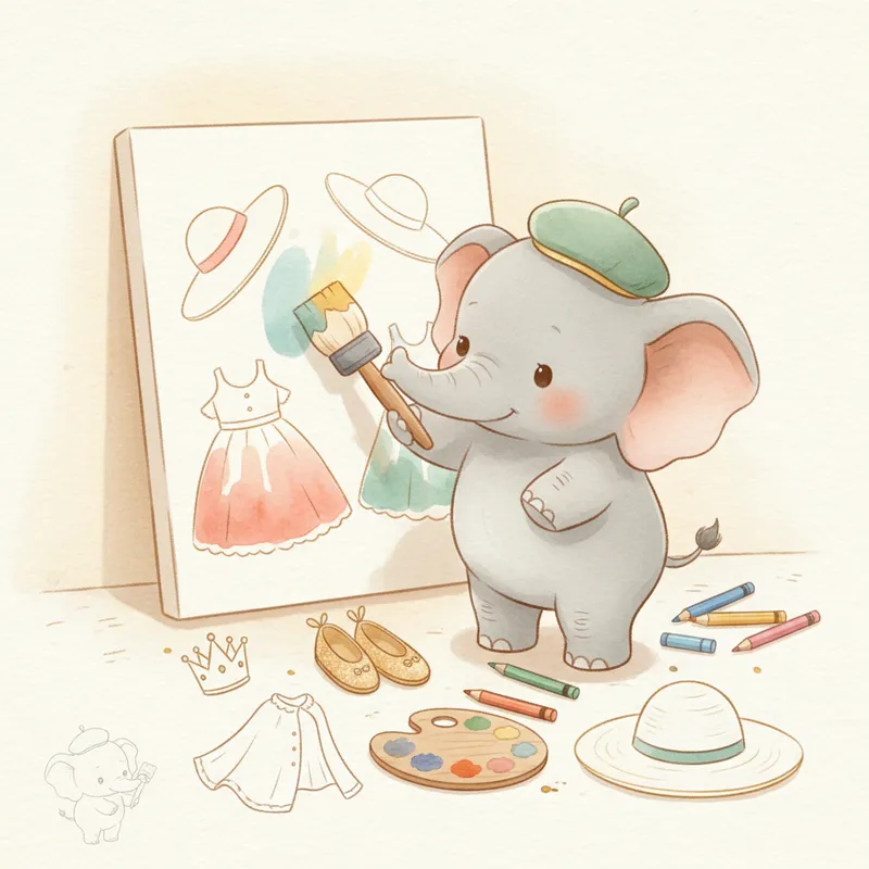 A fun history lesson through fashion: coloring across decades