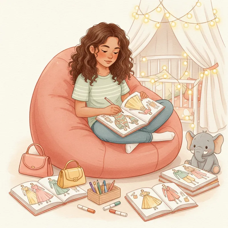 Why fashion coloring is the perfect creative outlet for teens