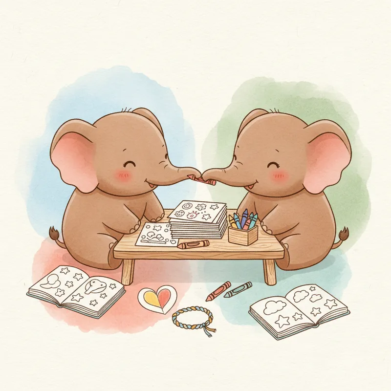 Friendship Activities With Coloring Books: Easy Ways to Build Real Connection