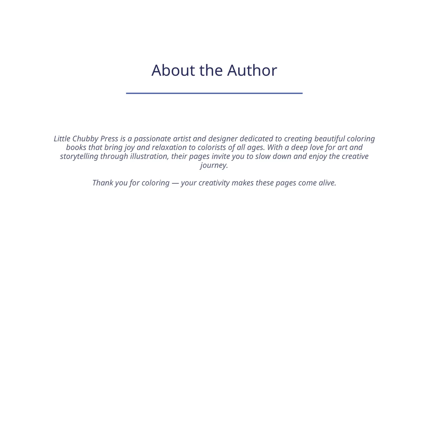 About the Author back matter sample from Awesome Airplanes
