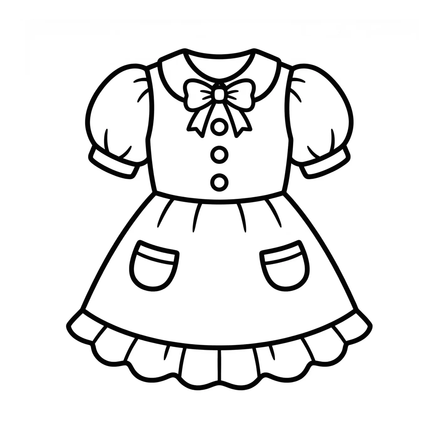 First coloring page sample from Chic Styles