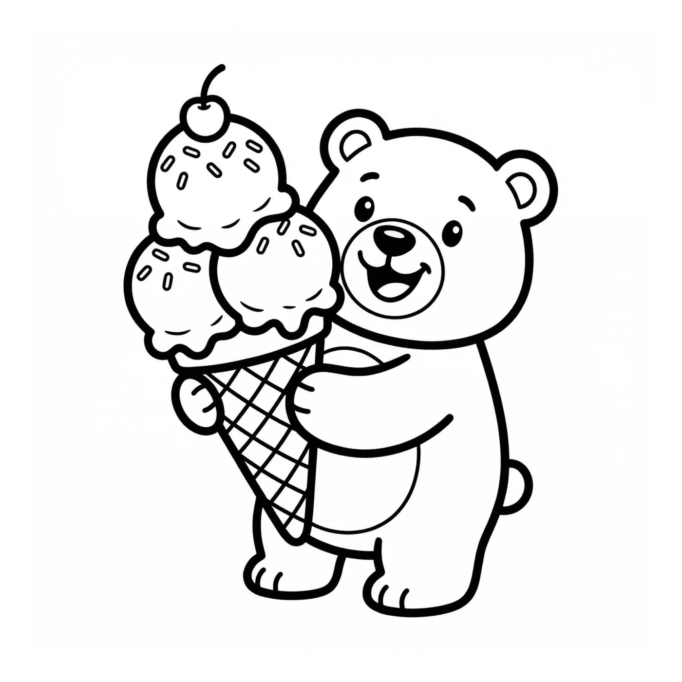 First coloring page sample from Coloring Emotions