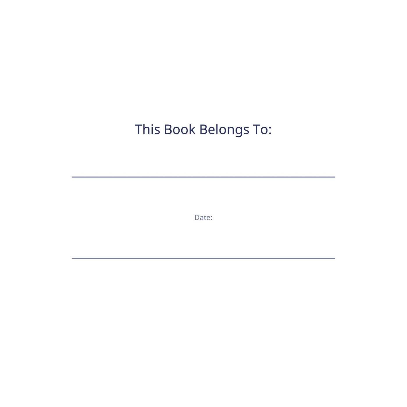 This book belongs to page sample from Enchanted Easter