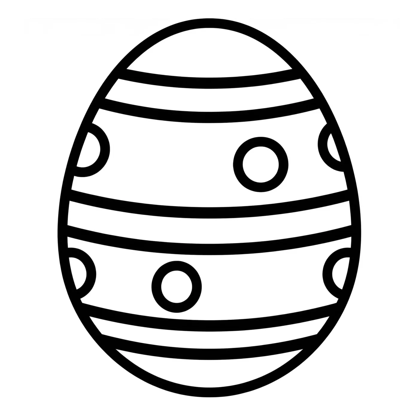 First coloring page sample from Enchanted Easter