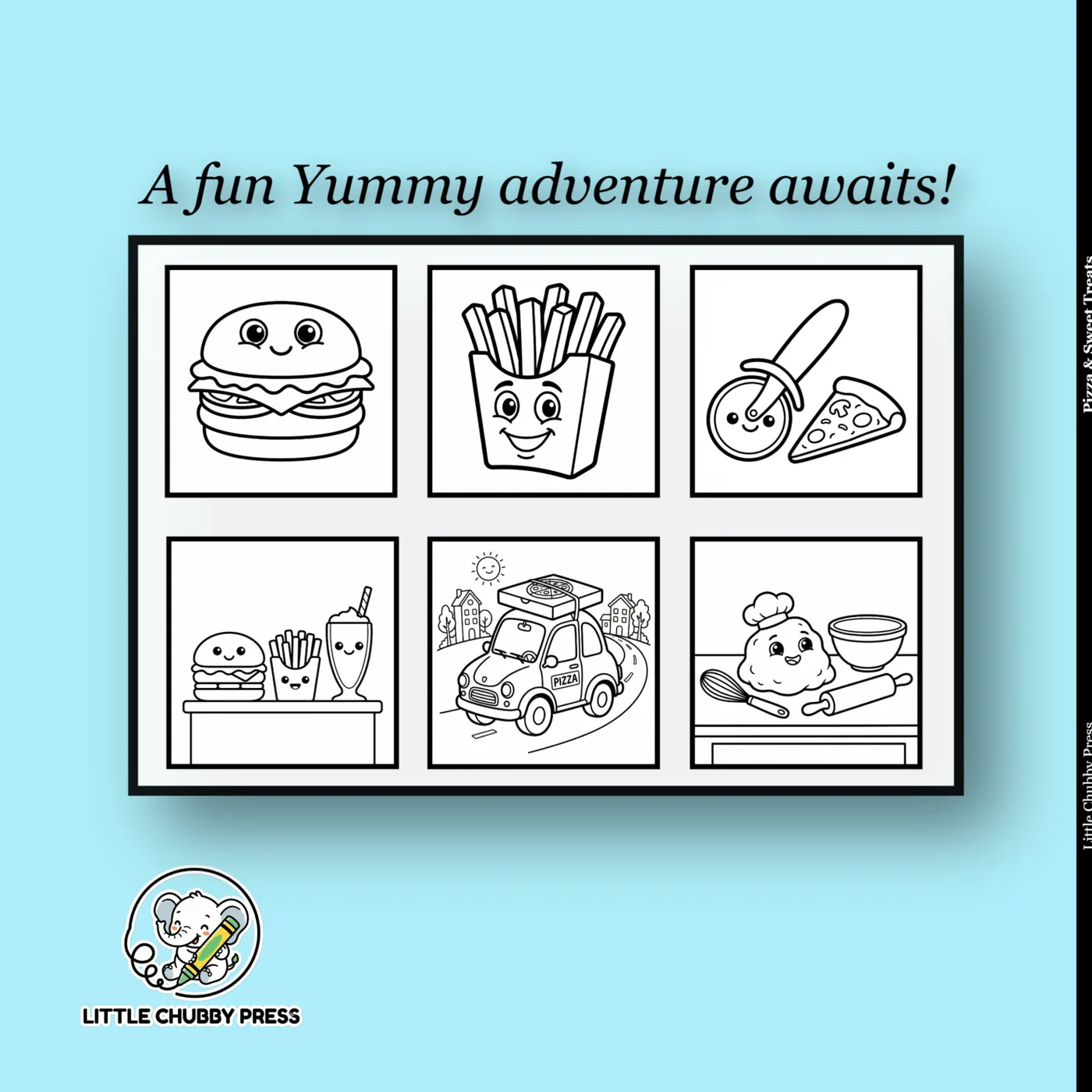 Pizza & Sweet Treats back cover